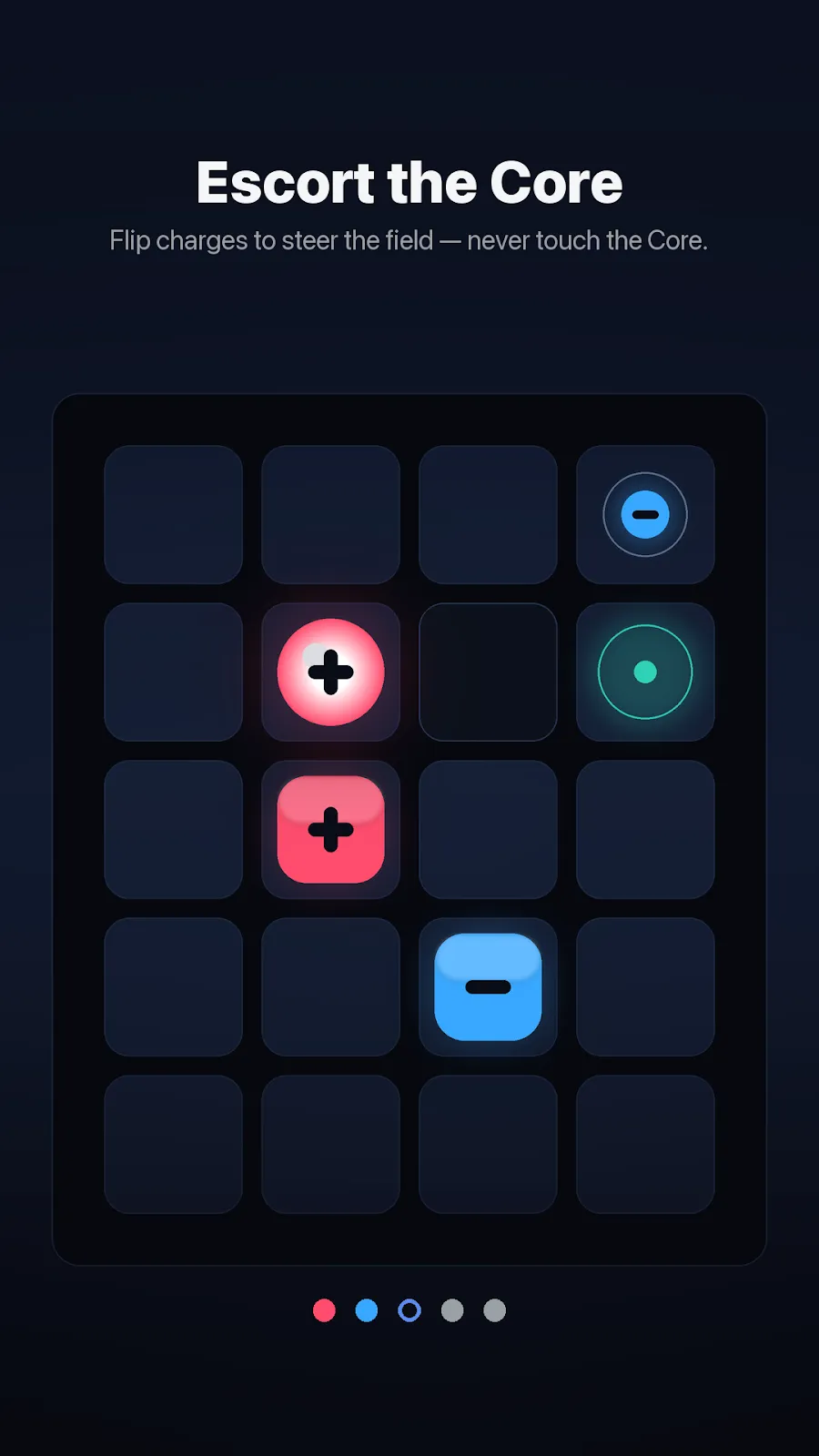 Polarity, in-game screen 1